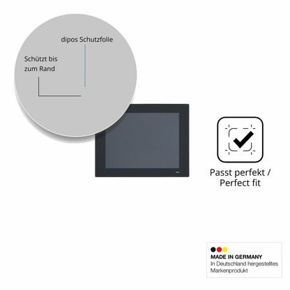 Schutz gegen Kratzer auf dem Advantech PPC-3120 Glas durch Schlüssel oder Ähnliches