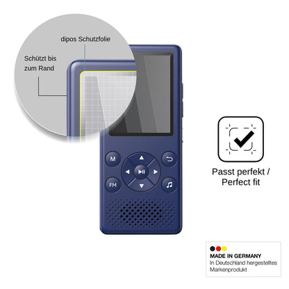 Blickschutzfolie für AGPTEK M5X matt Schutzfolie Privacy