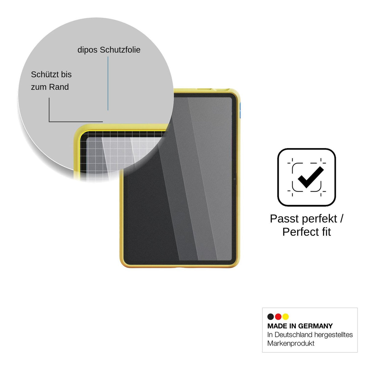 Blickschutzfolie für Amazon Kids Tablet 11 matt Schutzfolie Privacy