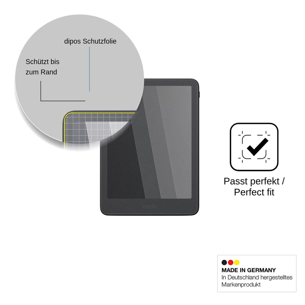 Blickschutzfolie für Amazon Kindle Colorsoft 2026 matt Schutzfolie Privacy