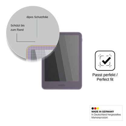 Blickschutzfolie für Amazon Kindle Paperwhite 2026 matt Schutzfolie Privacy