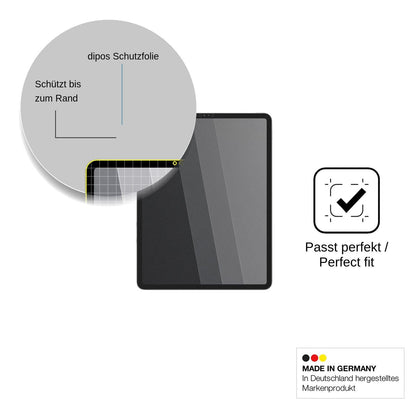 Blickschutzfolie für Apple iPad Pro 12.9 Zoll (2022) matt Schutzfolie Privacy