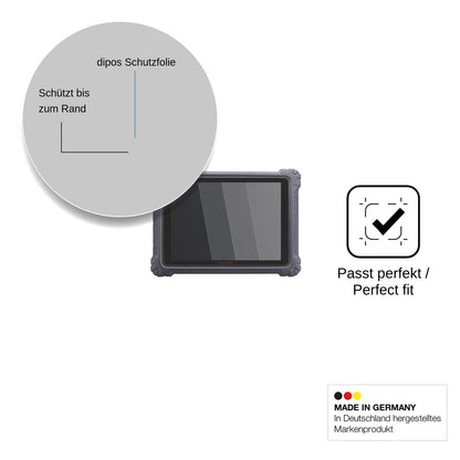 Blickschutzfolie für Autel MaxiSys MS909 matt Schutzfolie Privacy