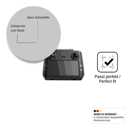 Blickschutzfolie für AVIALOGIC G10 Remote matt Schutzfolie Privacy