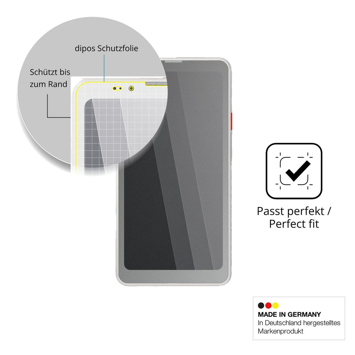 Schutz gegen Kratzer auf dem Bigme HiBreak Pro Color Glas durch Schlüssel oder Ähnliches