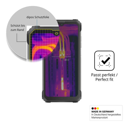 Schutz gegen Kratzer auf dem Blackview BL8800 Pro Glas durch Schlüssel oder Ähnliches