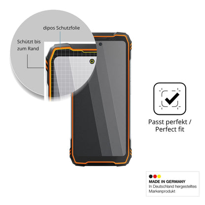Schutz gegen Kratzer auf dem Blackview Xplore X1 Pro Glas durch Schlüssel oder Ähnliches