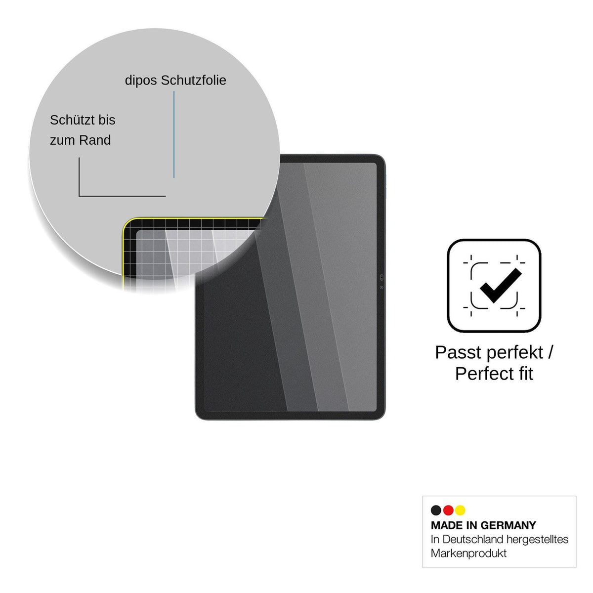 Blickschutzfolie für Blackview Zeno 6 Pro matt Schutzfolie Privacy