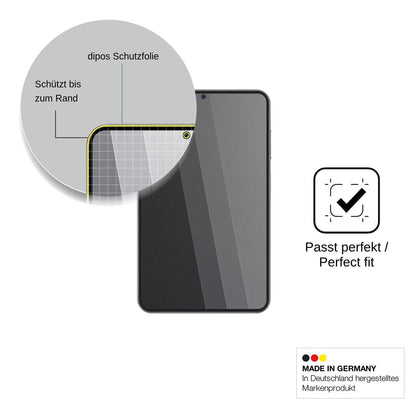 Blickschutzfolie für Coolpad Cool X Wide matt Schutzfolie Privacy