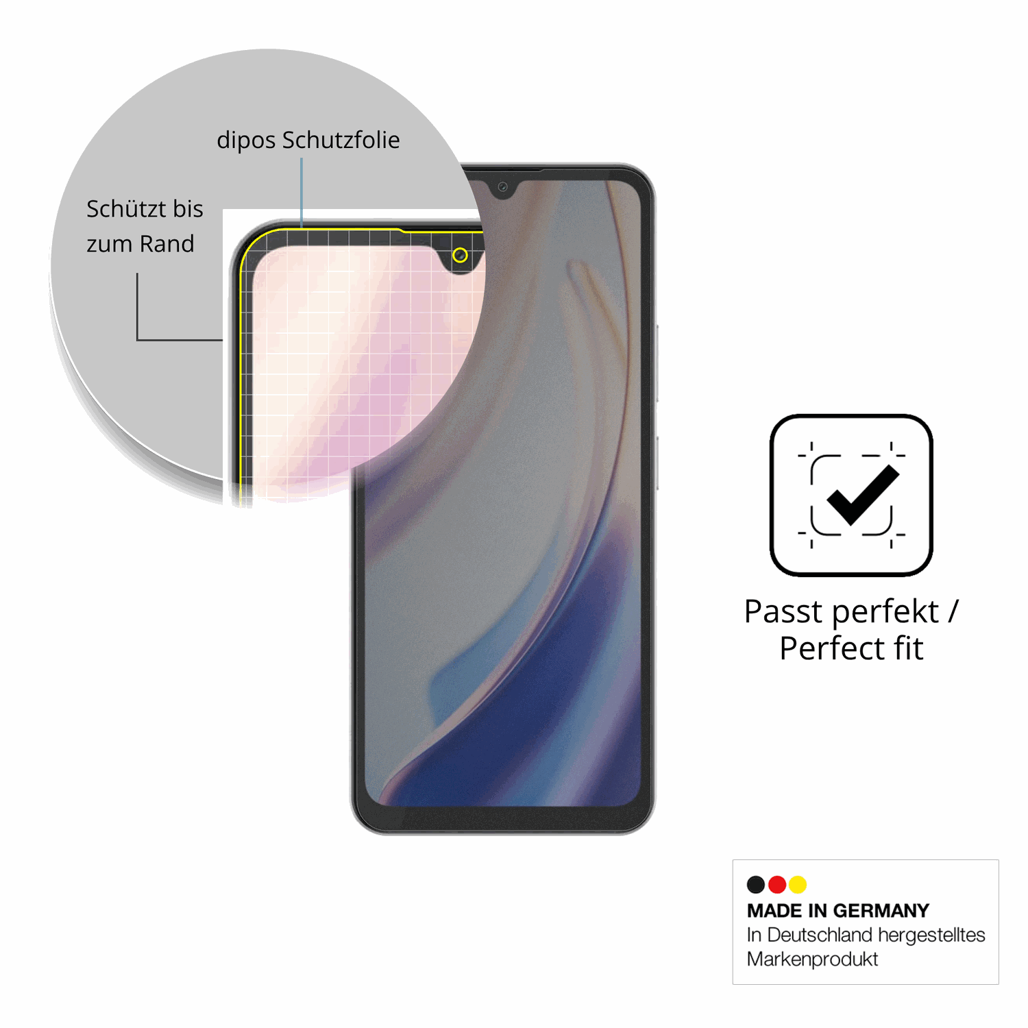 Schutz gegen Kratzer auf dem Doogee M30 Pro Glas durch Schlüssel oder Ähnliches