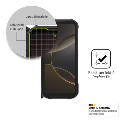 Schutz gegen Kratzer auf dem DOOGEE V Max LR 5G Glas durch Schlüssel oder Ähnliches