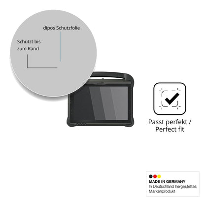Schutz gegen Kratzer auf dem DT Research DT301YR Glas durch Schlüssel oder Ähnliches
