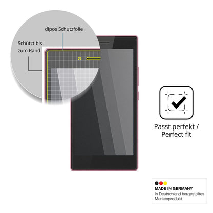 Schutz gegen Kratzer auf dem HMD Asha 505 Glas durch Schlüssel oder Ähnliches