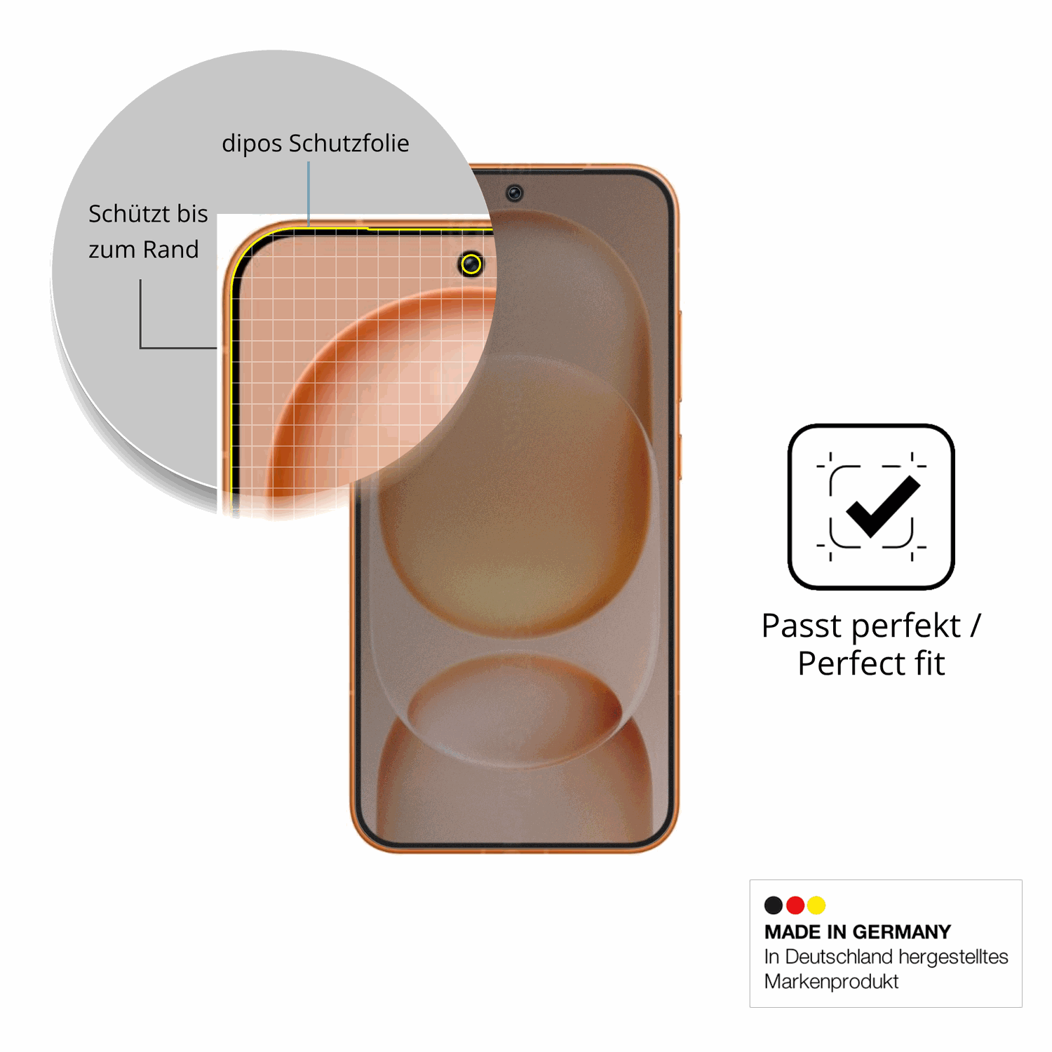 Schutz gegen Kratzer auf dem Honor Magic8 Pro Air Glas durch Schl�ssel oder �hnliches