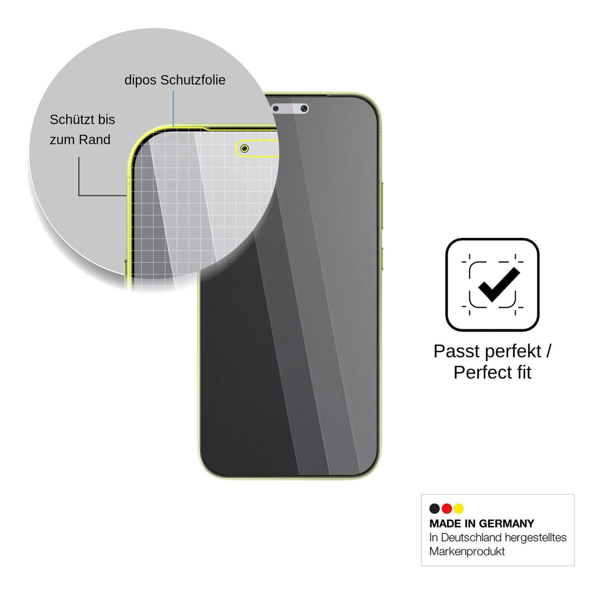 Blickschutzfolie für Honor Magic9 Pro Max matt Schutzfolie Privacy
