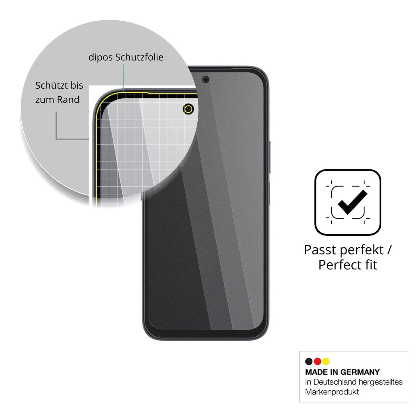 Schutz gegen Kratzer auf dem Honor Play 11T Glas durch Schlüssel oder Ähnliches