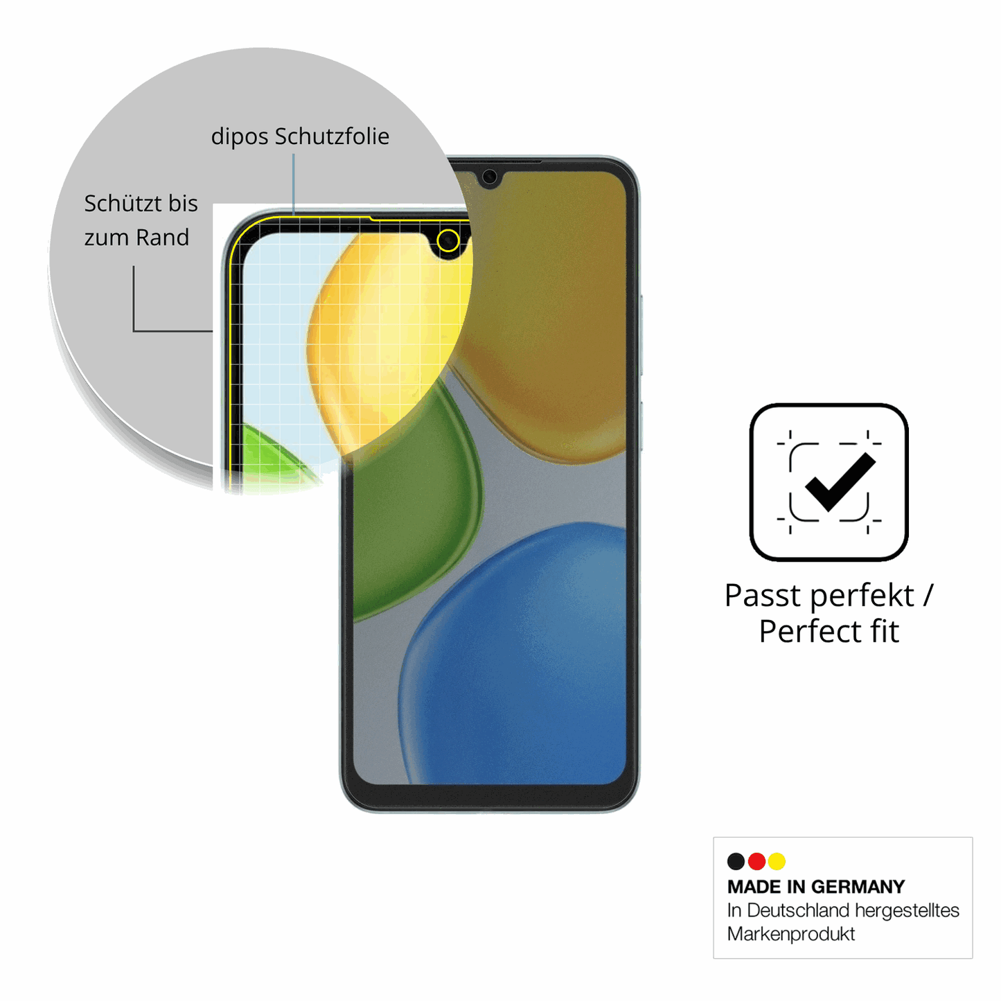 Schutz gegen Kratzer auf dem Honor Play 80 Glas durch Schlüssel oder Ähnliches