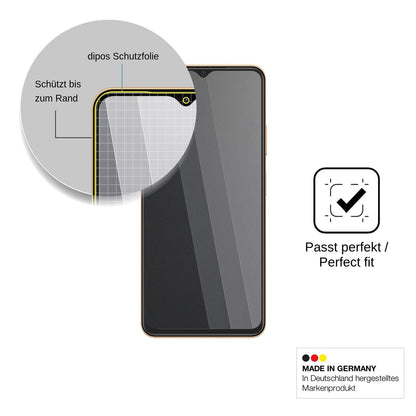 Blickschutzfolie für Huawei Enjoy 100m matt Schutzfolie Privacy