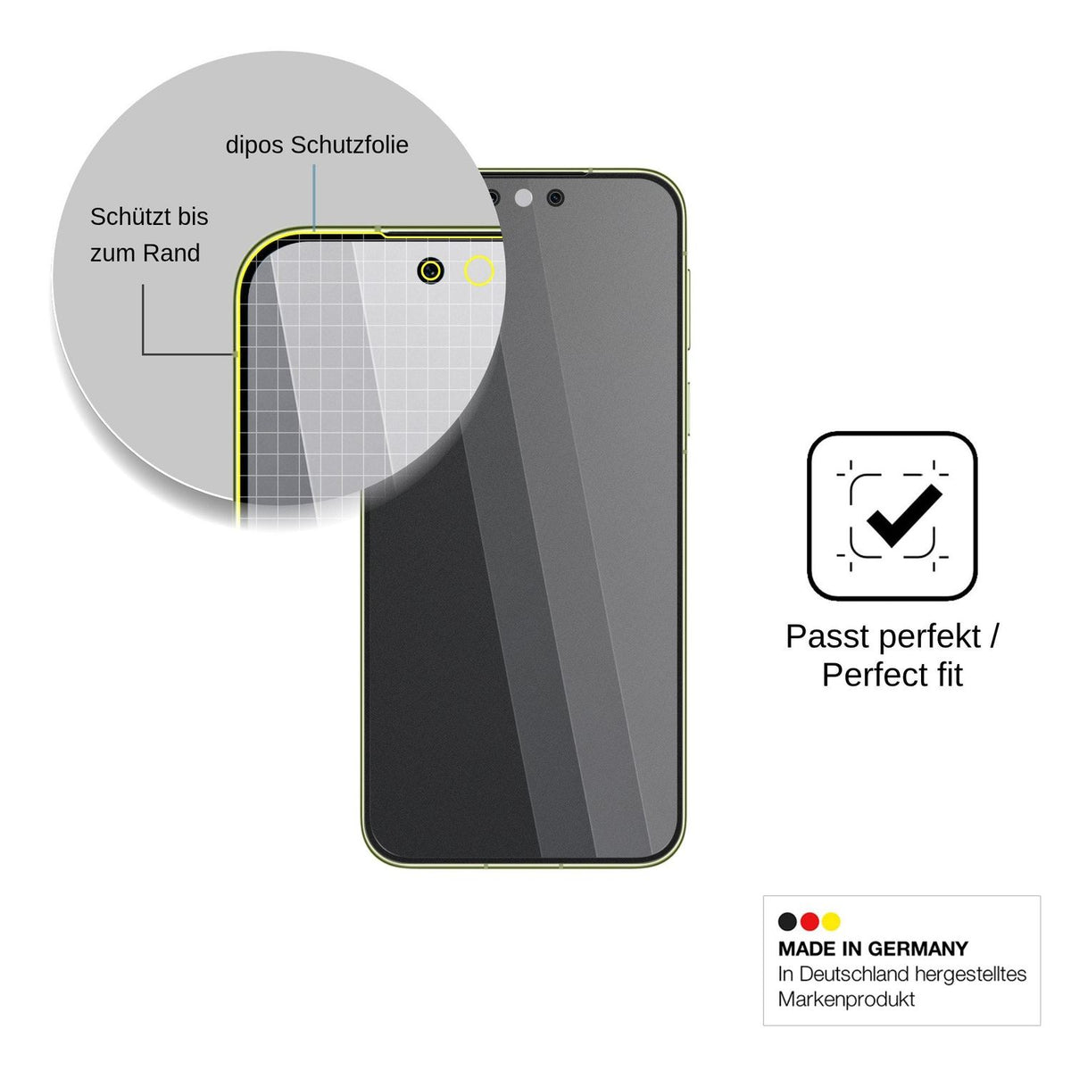 Blickschutzfolie für Huawei Mate 90 matt Schutzfolie Privacy