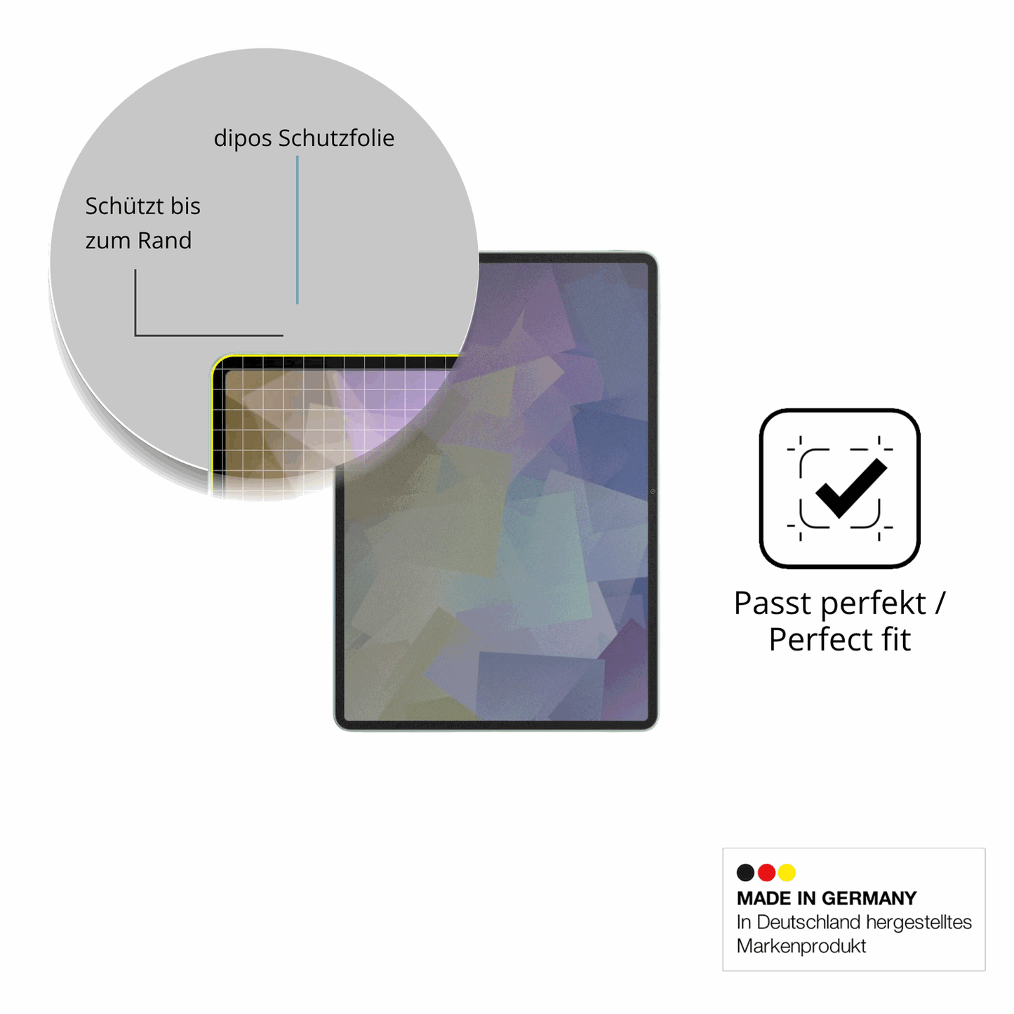 Schutz gegen Kratzer auf dem Huawei MatePad 11.5 S 2026 Glas durch Schl�ssel oder �hnliches