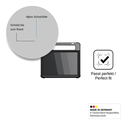 Blickschutzfolie für Jabbla Vibe 12 Plus matt Schutzfolie Privacy