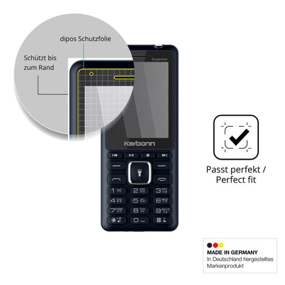 Schutz gegen Kratzer auf dem Karbonn K111 Superstar Glas durch Schlüssel oder Ähnliches