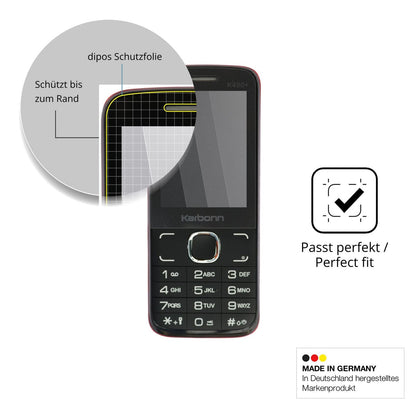 Schutz gegen Kratzer auf dem Karbonn K490 Plus Glas durch Schlüssel oder Ähnliches