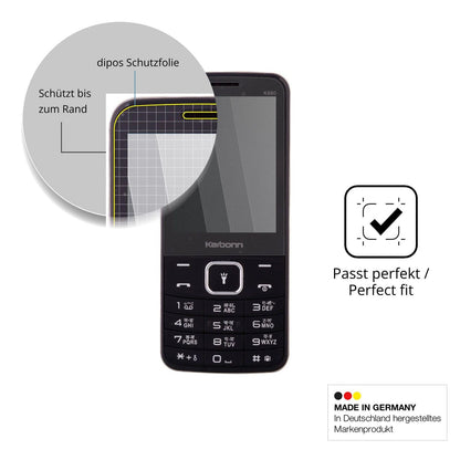 Schutz gegen Kratzer auf dem Karbonn K880 Glas durch Schlüssel oder Ähnliches