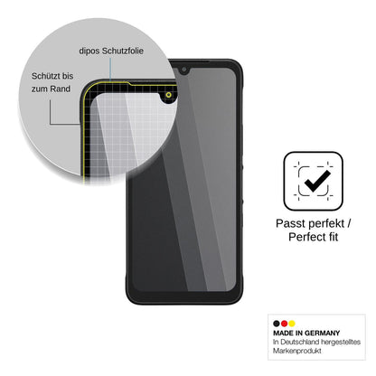 Blickschutzfolie für Kyocera Digno BX4 matt Schutzfolie Privacy