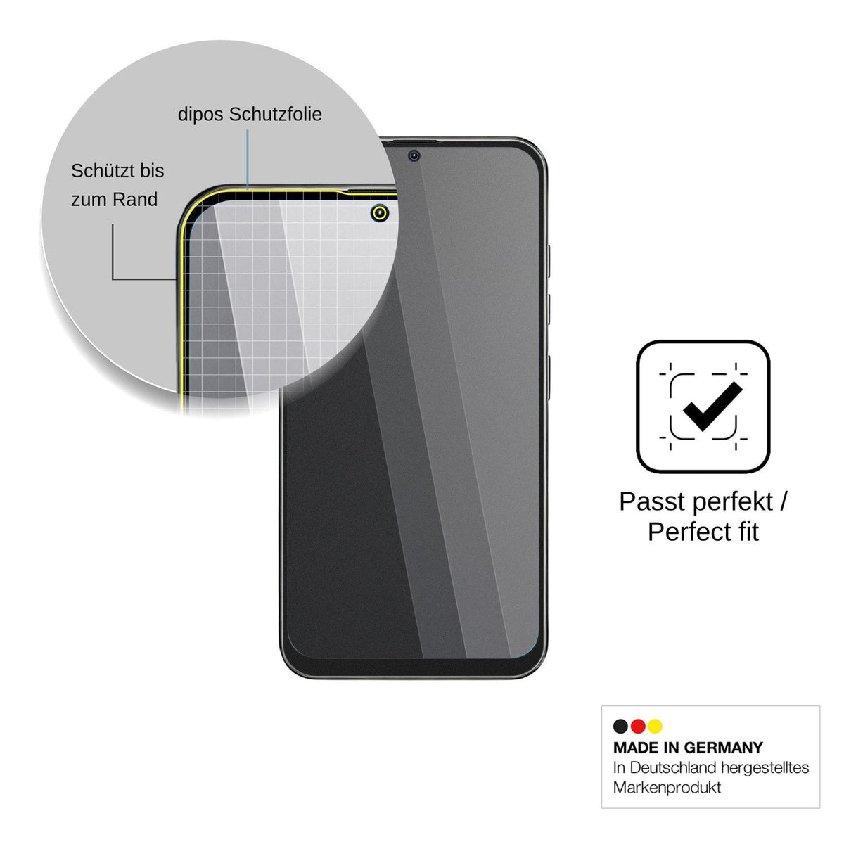 Blickschutzfolie für LatsYrs L26 Ultra matt Schutzfolie Privacy