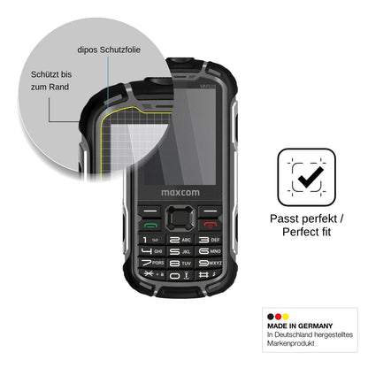 Blickschutzfolie für MaxCom MM928 4G matt Schutzfolie Privacy