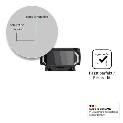 Schutz gegen Kratzer auf dem Navee UT5 Max Glas durch Schlüssel oder Ähnliches