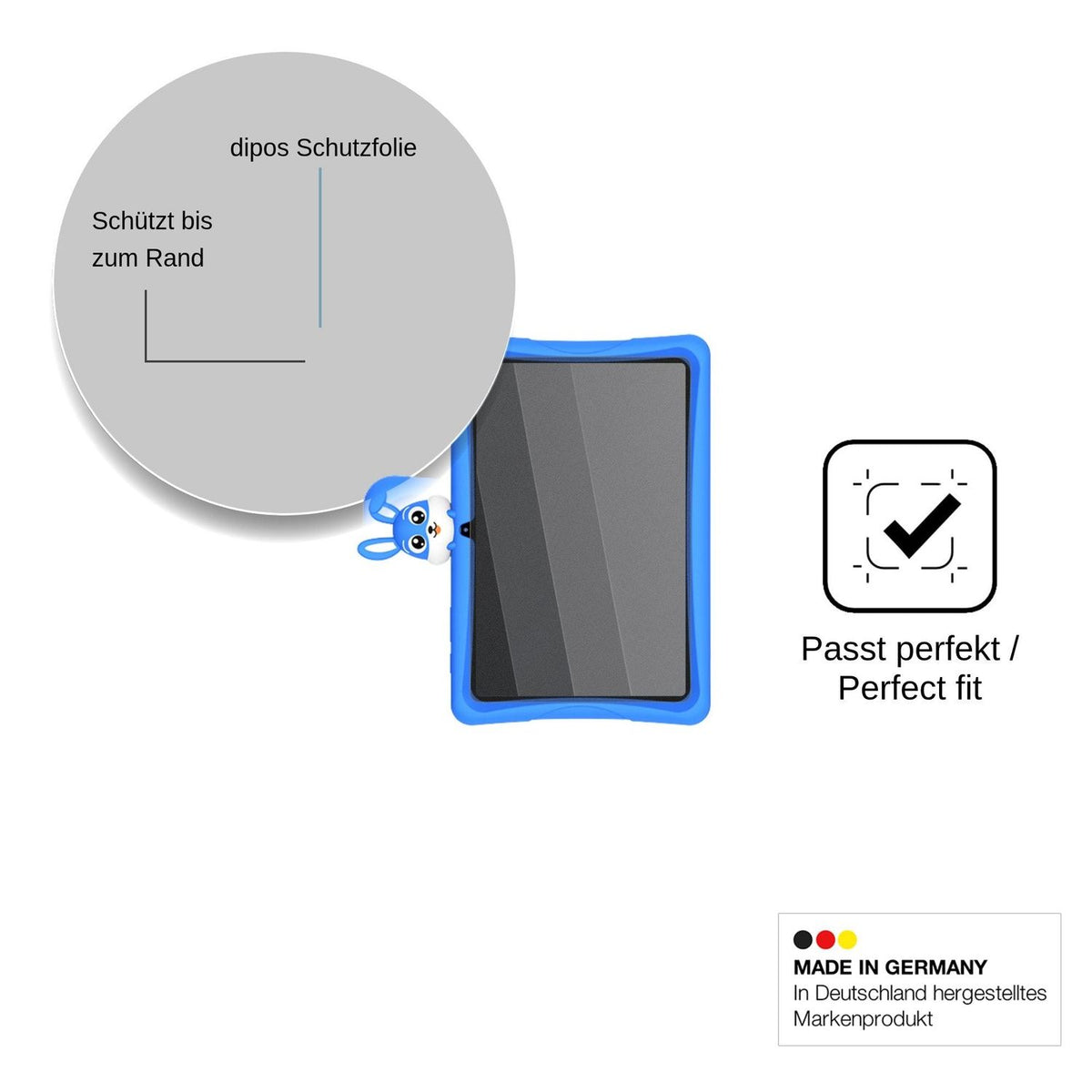 Blickschutzfolie für Nexall K10 matt Schutzfolie Privacy