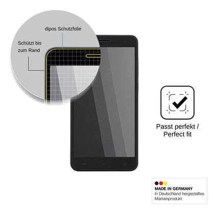 Blickschutzfolie für Nomi i504 Dream matt Schutzfolie Privacy