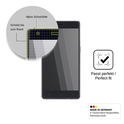 Blickschutzfolie für Nomi i506 Shine matt Schutzfolie Privacy