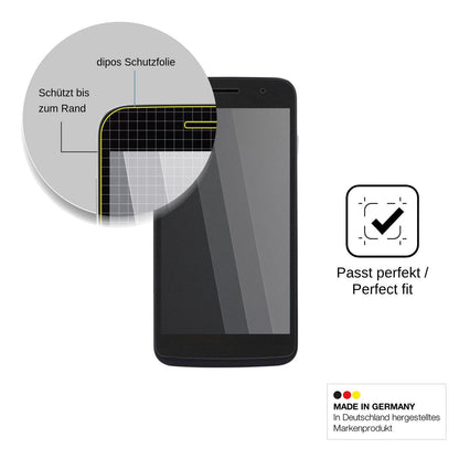 Blickschutzfolie für Nomi i551 Wave matt Schutzfolie Privacy