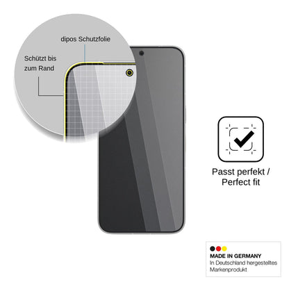 Blickschutzfolie für Nubia NaviX Ultra matt Schutzfolie Privacy