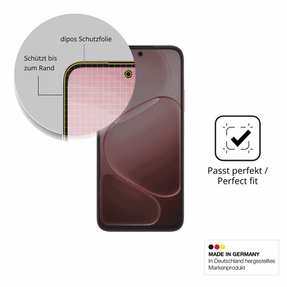 Schutz gegen Kratzer auf dem Oppo A6 Glas durch Schl�ssel oder �hnliches