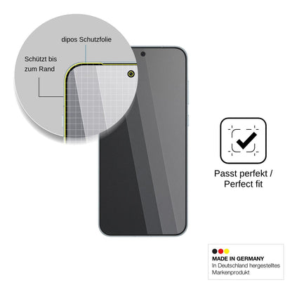 Blickschutzfolie für Oppo Find X10 E matt Schutzfolie Privacy