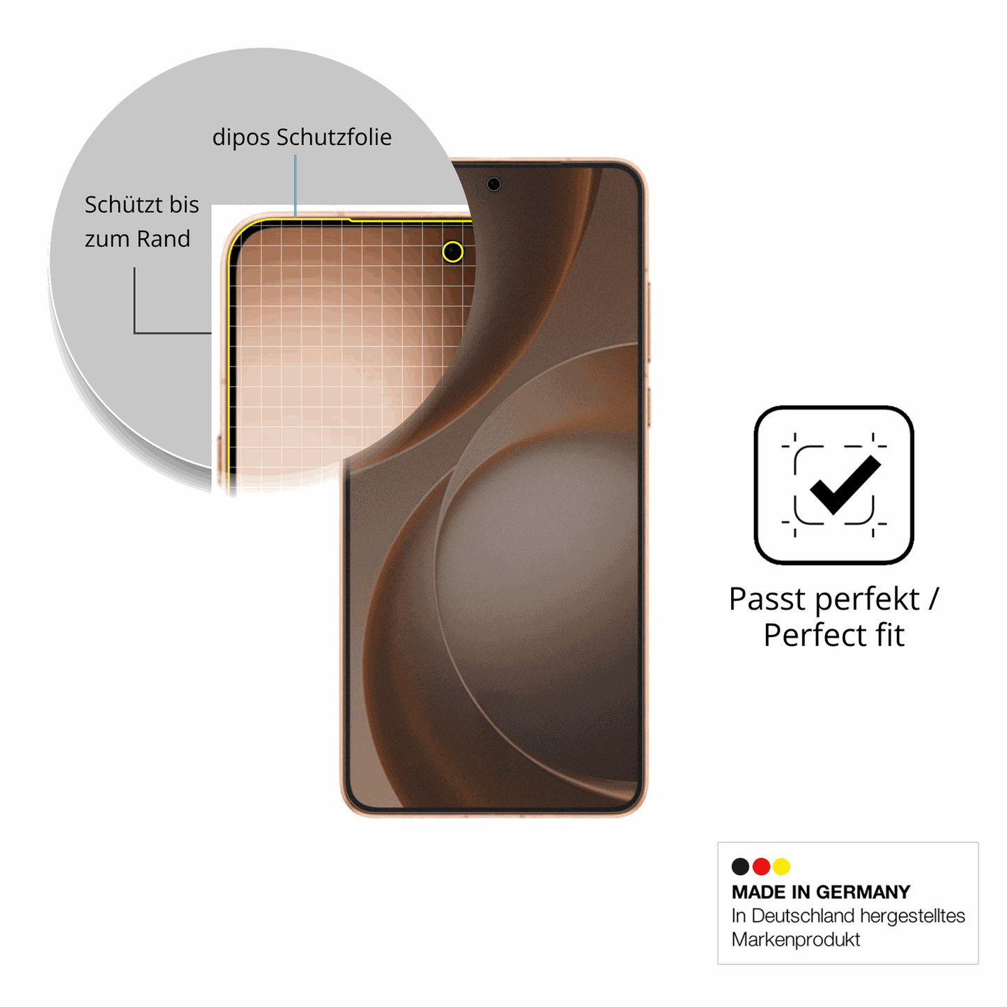 Schutz gegen Kratzer auf dem Oppo Find X9 Ultra Glas durch Schlüssel oder Ähnliches