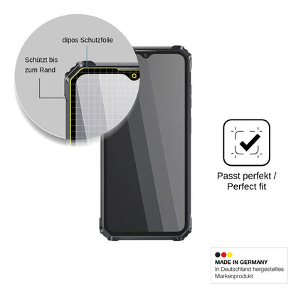 Blickschutzfolie für Oukitel G1S matt Schutzfolie Privacy