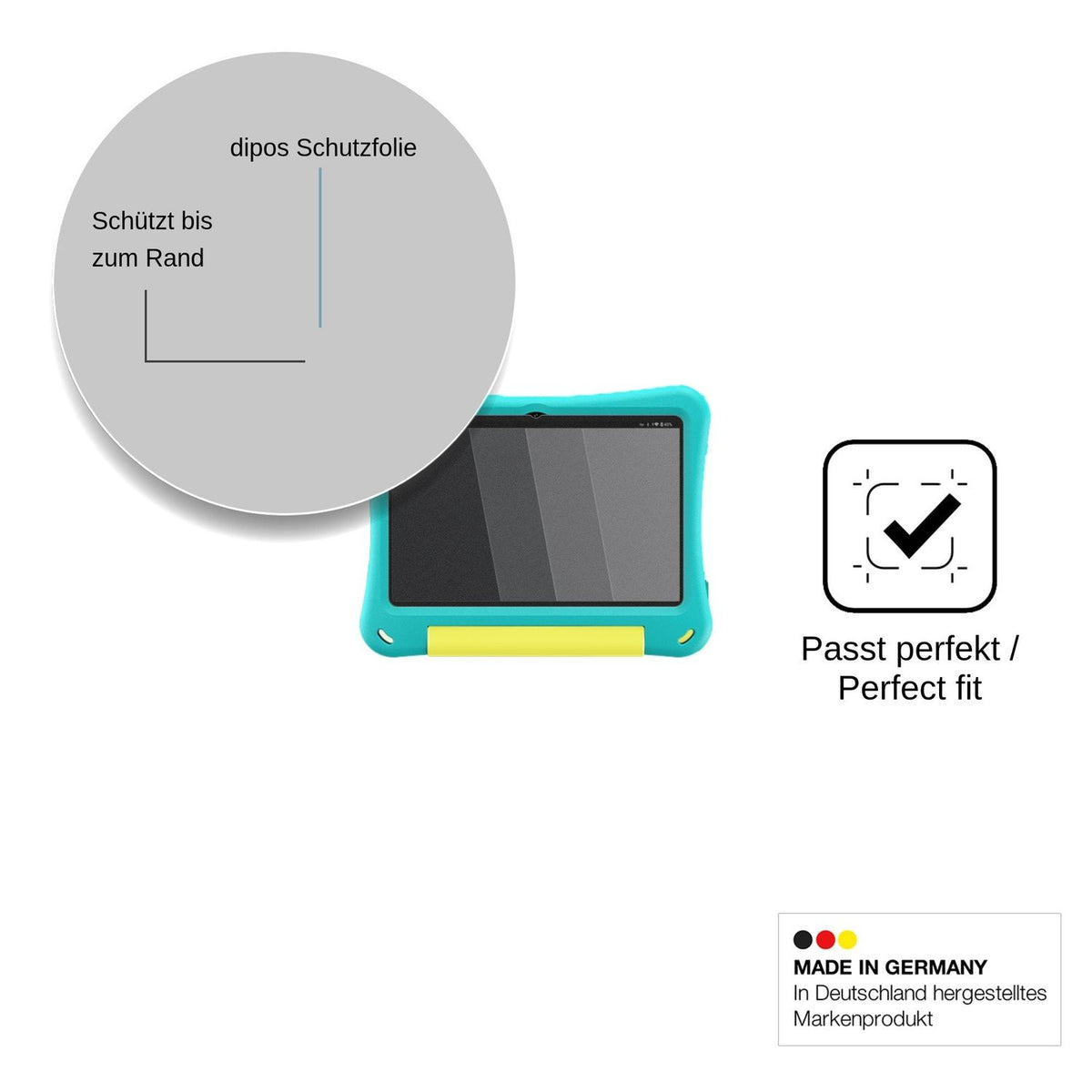 Blickschutzfolie für PLOYER 1061D matt Schutzfolie Privacy