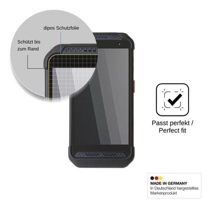 Blickschutzfolie für Point Mobile PM86 matt Schutzfolie Privacy