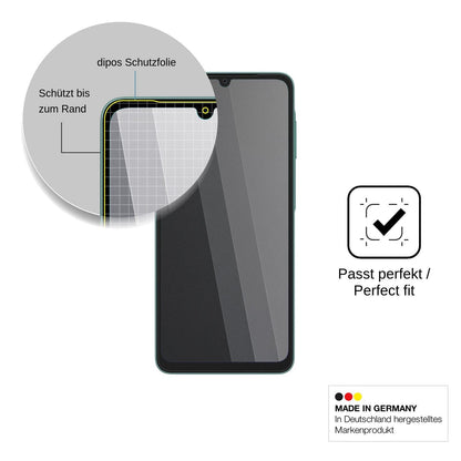 Blickschutzfolie für Samsung Galaxy A08 matt Schutzfolie Privacy