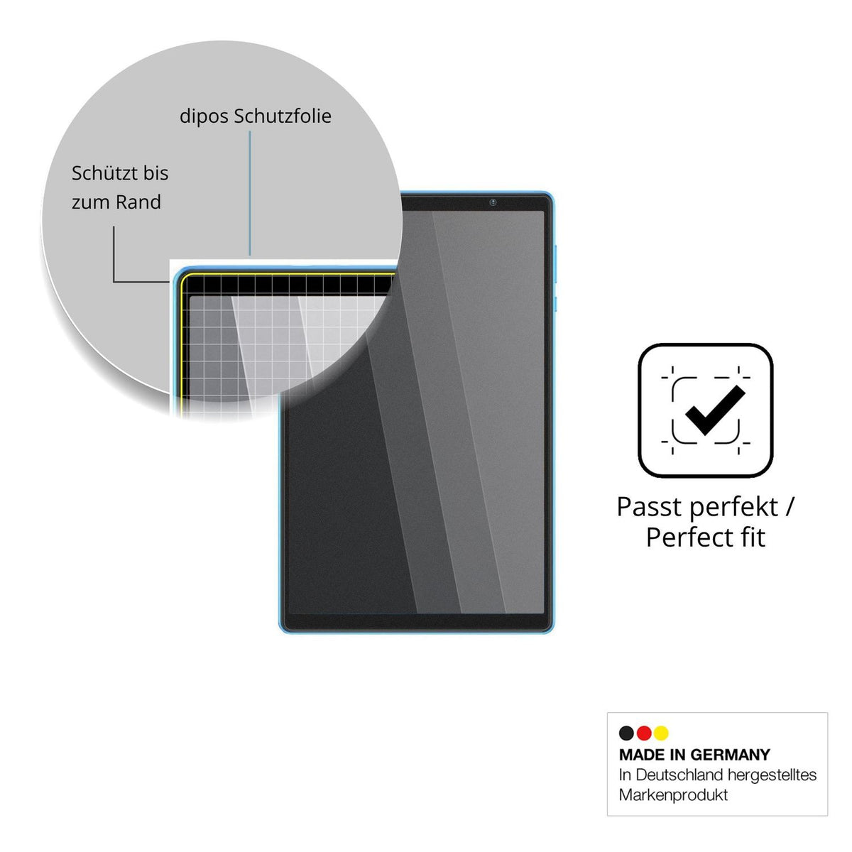 Schutz gegen Kratzer auf dem Teclast H100G Glas durch Schlüssel oder Ähnliches