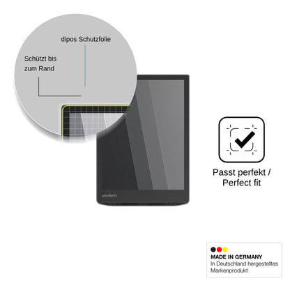 Blickschutzfolie für Vivlio InkPad Color 3 matt Schutzfolie Privacy