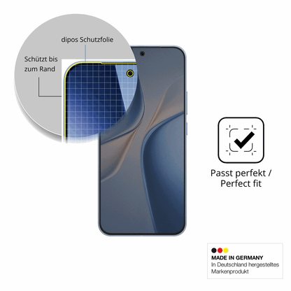 Schutz gegen Kratzer auf dem Vivo T5 Pro Glas durch Schlüssel oder Ähnliches