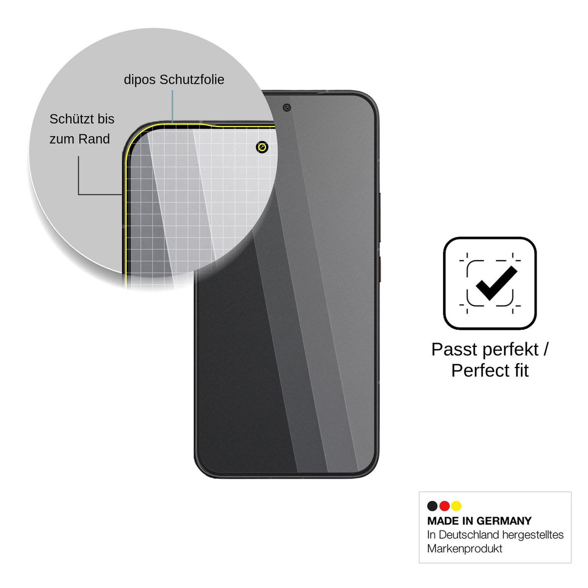 Blickschutzfolie für Xiaomi Poco X8 Pro Max matt Schutzfolie Privacy
