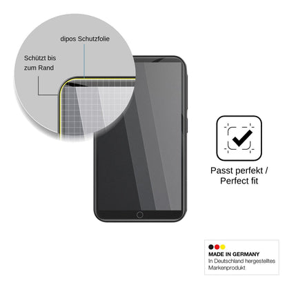 Blickschutzfolie für ZAQE M12 matt Schutzfolie Privacy