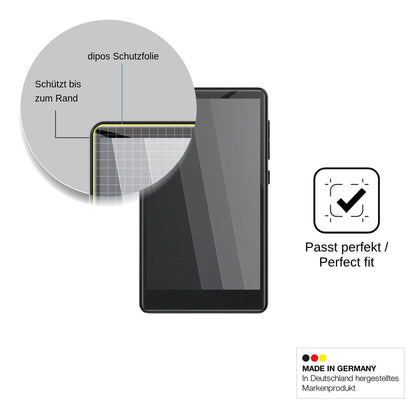 Blickschutzfolie für ZAQE M501 matt Schutzfolie Privacy